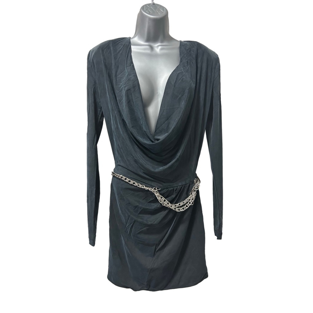 NWT Gauge81 ORSA DRESS SELF in black size Large retails $655